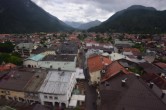 Archiv Foto Webcam Karwendel Mittenwald - Kirche 13:00