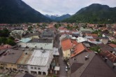 Archiv Foto Webcam Karwendel Mittenwald - Kirche 07:00
