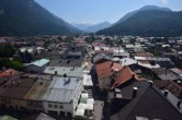 Archiv Foto Webcam Karwendel Mittenwald - Kirche 13:00