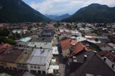Archiv Foto Webcam Karwendel Mittenwald - Kirche 13:00