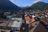 Archived image Webcam Karwendel Mittenwald - Church 07:00