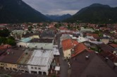 Archiv Foto Webcam Karwendel Mittenwald - Kirche 07:00