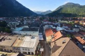 Archiv Foto Webcam Karwendel Mittenwald - Kirche 07:00