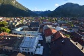 Archiv Foto Webcam Karwendel Mittenwald - Kirche 17:00