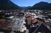 Archiv Foto Webcam Karwendel Mittenwald - Kirche 13:00