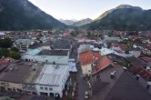 Archiv Foto Webcam Karwendel Mittenwald - Kirche 08:00