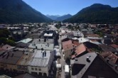 Archiv Foto Webcam Karwendel Mittenwald - Kirche 11:00