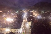 Archiv Foto Webcam Karwendel Mittenwald - Kirche 05:00