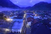 Archiv Foto Webcam Karwendel Mittenwald - Kirche 06:00