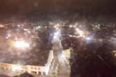 Archived image Webcam Karwendel Mittenwald - Church 01:00