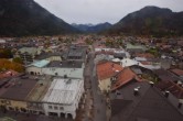Archiv Foto Webcam Karwendel Mittenwald - Kirche 09:00
