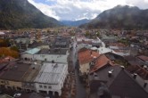 Archiv Foto Webcam Karwendel Mittenwald - Kirche 13:00