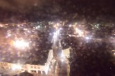 Archived image Webcam Karwendel Mittenwald - Church 01:00