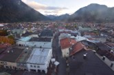 Archived image Webcam Karwendel Mittenwald - Church 15:00