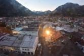 Archiv Foto Webcam Karwendel Mittenwald - Kirche 05:00