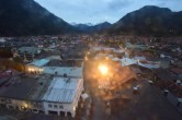 Archiv Foto Webcam Karwendel Mittenwald - Kirche 05:00