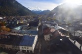 Archiv Foto Webcam Karwendel Mittenwald - Kirche 13:00