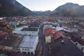 Archiv Foto Webcam Karwendel Mittenwald - Kirche 15:00