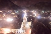 Archiv Foto Webcam Karwendel Mittenwald - Kirche 23:00