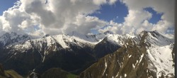 Archiv Foto Webcam Alp Trida Sattel in Samnaun 09:00