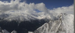 Archiv Foto Webcam Alp Trida Sattel in Samnaun 09:00