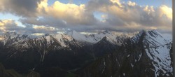 Archiv Foto Webcam Alp Trida Sattel in Samnaun 19:00