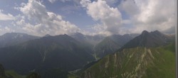 Archiv Foto Webcam Alp Trida Sattel in Samnaun 09:00