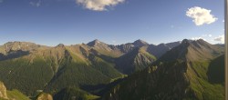 Archiv Foto Webcam Alp Trida Sattel in Samnaun 17:00