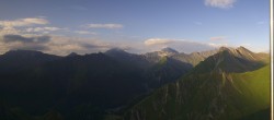 Archiv Foto Webcam Alp Trida Sattel in Samnaun 06:00