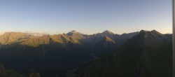 Archiv Foto Webcam Alp Trida Sattel in Samnaun 19:00