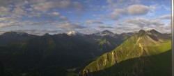 Archiv Foto Webcam Alp Trida Sattel in Samnaun 05:00