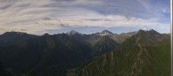 Archiv Foto Webcam Alp Trida Sattel in Samnaun 07:00