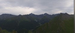 Archiv Foto Webcam Alp Trida Sattel in Samnaun 17:00
