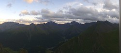 Archived image Webcam Alp Trida Sattel Lift in Samnaun 19:00