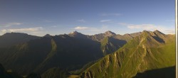 Archiv Foto Webcam Alp Trida Sattel in Samnaun 06:00