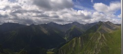 Archiv Foto Webcam Alp Trida Sattel in Samnaun 09:00