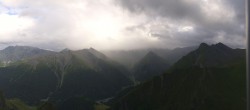 Archiv Foto Webcam Alp Trida Sattel in Samnaun 17:00