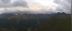 Archiv Foto Webcam Alp Trida Sattel in Samnaun 19:00