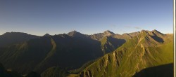 Archiv Foto Webcam Alp Trida Sattel in Samnaun 06:00