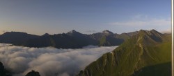 Archiv Foto Webcam Alp Trida Sattel in Samnaun 06:00