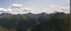 Archiv Foto Webcam Alp Trida Sattel in Samnaun 13:00