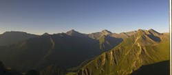 Archiv Foto Webcam Alp Trida Sattel in Samnaun 06:00