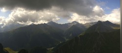 Archiv Foto Webcam Alp Trida Sattel in Samnaun 09:00