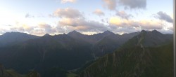 Archiv Foto Webcam Alp Trida Sattel in Samnaun 05:00