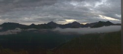 Archiv Foto Webcam Alp Trida Sattel in Samnaun 03:00