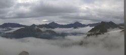 Archiv Foto Webcam Alp Trida Sattel in Samnaun 05:00