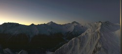 Archiv Foto Webcam Alp Trida Sattel in Samnaun 05:00