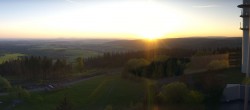 Archiv Foto Webcam Bleßberg bei Sachsenbrunn 19:00