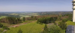 Archived image Webcam Bleßberg Mountain Near Sachsenbrunn 09:00