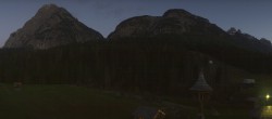 Archived image Webcam Ristorante Mondschein in Sappada 19:00